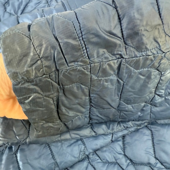 Men's The North Face ThermoBall Hooded Jacket Navy L Insulated - Picture 12 of 16